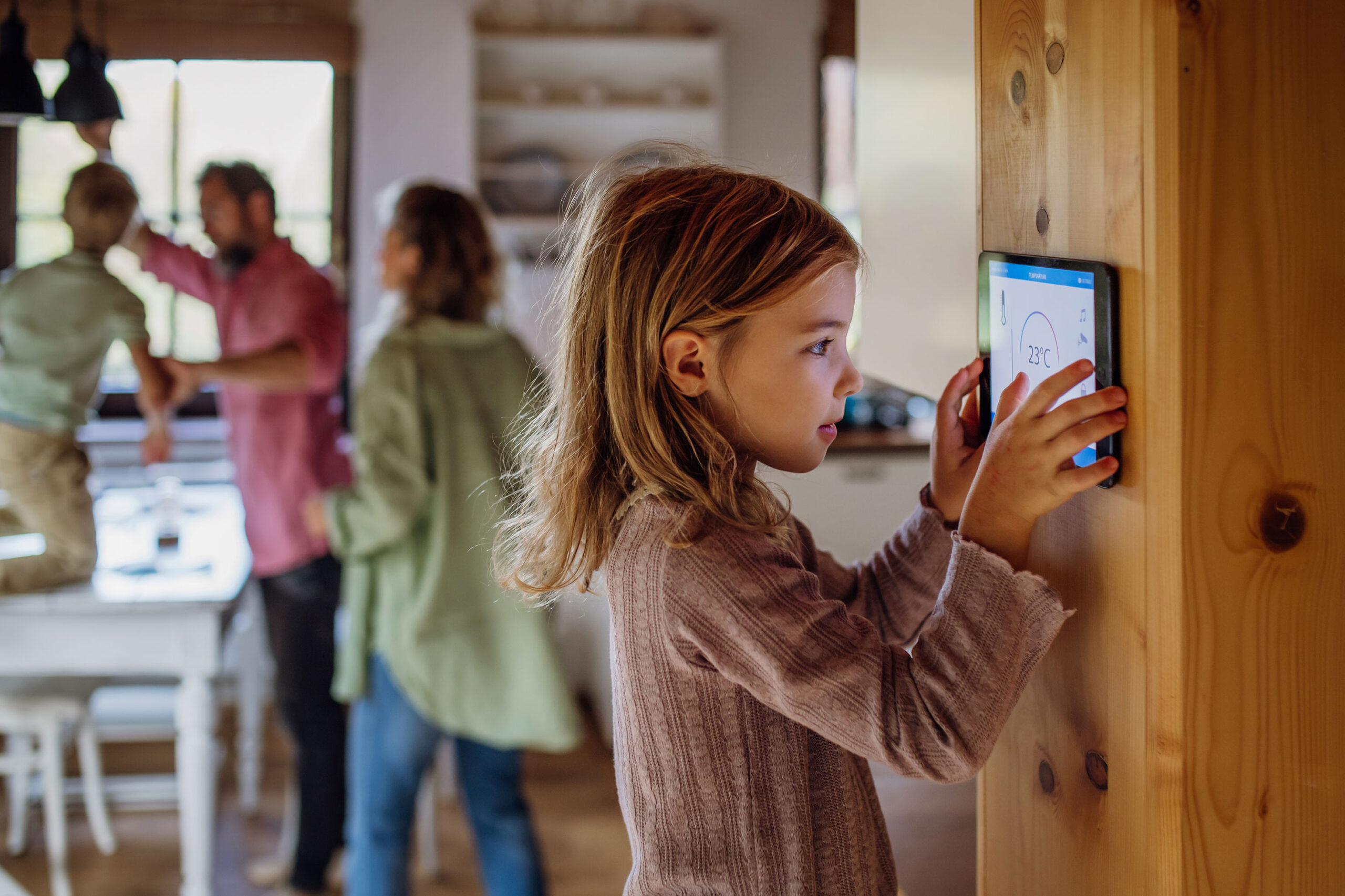Kinderleichte Bedienung der Heizanlage durch Smart-Home Integration